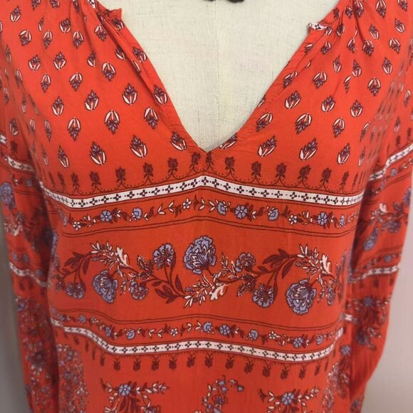 Old Navy Boho Floral Top – Size M - Picture 5 of 11